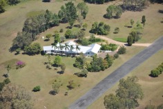 Bimbadeen means place of waterbirds - a waterfront acres sanctuary with 300 degree lake views, fishing, boating, sailing, flying??? Frontage to beautiful Lake Macdonald overlooking Noosa's botanical gardens. Private driveway is boarded by water on either side, with exotic wildlife and magnificent views to Mt Cooroy & Tinbeerwah. The perfect combination of being only 5 minutes from Cooroy and 15 minutes to Noosa, with town water, sewer and peace and tranquility. Sprawling brick residence with raked ceilings, french oak floors, gourmet kitchen, gas & induction cooking and ducted air conditioning. Solid timber doors & windows throughout. 3 separate living areas, wide entertaining patios, 4 car garage and boat store/cellar under the home.
500m Bitumen airstrip, fully insulated 2 plane hangar with workshop, separate machinery shed and van port.
Stroll the park like acreage on this resort style sanctuary tailored for relaxation. Host a tennis party on your own flood lit tennis court. This property is your opportunity to live the dream, own or operate an aircraft, also ideal for car or boat enthusiast with 2 large quality sheds and 3 phase power.18.29 acres/7.4 hectares. For further details or inspection please contact our office. rh06506
Bimbadeen - 18.29 acressealed airstrip2km Lake Frontplane hangar and shedstotally private