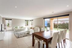 25 Onshore Drive, Torquay VIC
Room to Move
This beautifully presented residence is feature packed and a tasteful reflection of contemporary style. Spacious interiors offering zoned living, elegant decor and quality fittings throughout create an enviable living environment and a home to be proud of. It comprises four sizable bedrooms, main with walk in robe and ensuite bathroom, practical study, great sized lounge room and open plan family living area that incorporates a kitchen fitted with stainless steel appliances, ample storage and bench space plus meals area. Add to this a central main bathroom, separate laundry, zoned heating, internal access to remote controlled double garage with follow through roller door perfect for a trailer or boat. The outdoor areas are truly special with a generous undercover decked entertaining area and lush garden surrounds providing a perfect space for relaxing or entertaining. Positioned within easy access to schools, parks, reserves and the beach put this home at the top of your inspection list.