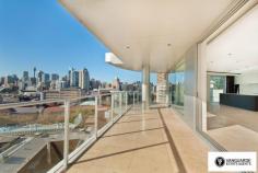 Unit 1501/507 Wattle Street, Sydney NSW For Sale - $3,300,000 3 4 4 For the first time offered since completion, Vanguarde is happy to present to you this spectacular brand new three bedroom penthouse, which is ideal for the modern family or foreign purchaser. Commanding the top 2 levels, this impressive residence offers a huge roof top terrace with uninterrupted 180 degree north, views of Sydney. Spanning from the west right around to the east, this aspect incorporates stunning city skyline and Anzac Bridge views. Accommodation comprises of 3 generous bedrooms, all with full ensuites including spa bath, and built in robes. This residence offers a total of 545sqm on title. The huge rooftop terrace includes a full outdoor kitchen with BBQ plus a complete guest bathroom. With direct lift access from the ground, making it perfect for entertaining guests! Features include only the highest quality finishes throughout, including marble stone and Australian hardwood timber flooring, LED lights and double glazed floor to ceiling glass, allowing you to take in the expansive views. The designer kitchen comes complete with White Caesar stone bench tops, stainless steel Smeg appliances including built in coffee machine and plate warmer, soft close drawers and a built in double door fridge. The residence provides ducted reverse cycle air-conditioning, spacious 4 car lock up garage with direct lift access plus extra storage, an internal laundry and a self controlled video security system. With the lowest strata levies in Sydney for a property of this size, and the possibility to extend space and add value, the opportunities in purchasing this property are endless. This is truly a unique property and is must see for anyone looking at purchasing their perfect city home! Quarterly Rates Strata: $805 per quarter approx Water: $168 per quarter approx Council: $225 per quarter approx For more information contact Travis Reeve on 0414 347 713 or travis@vanguarde.com.au or Darren Smith on 0412 418 415