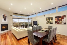 Like-new modern seaside luxury with spectacular views of Mornington and Mills beaches, both barely a stone-throw away! Enjoy a voluminous elevated open-plan living/dining adorn with sunlit architectural light shelves, master bedroom suite with a huge timber deck that overlooks the breathtaking Mornington Beach, first-class Caesar stone kitchen that opens to a rear timber deck with a gorgeous Mills Beach backdrop, two deluxe bedrooms downstairs plus home office/library, rumpus room with a beverage bar, wine storage and the indispensible double remote garage. Spoil yourself with pristine manicured gardens, the unmistakable Canary Island palm tree and a resort-style timber pavilion - all only moments away moments away from fantastic amenities that make Mornington Peninsula so famous.
-Proudly custom-built by multi-award winning Englehart Homes
-A stone-throw to both Mornington Beach and Mills Beach
-Panoramic water views
-Like-new (one owner) & exceptionally low maintenance
-Bonus home-office/library at front
-Elevated huge open-plan living and dining with stylish architectural light shelves
-Master suite opens directly to a large front deck with breathtaking Mornington Beach view
-Kitchen is directly connected to the rear deck - perfect for entertaining against the gorgeous Mills Beach backdrop
-Rumpus room with a fully equipped bar, wine storage and home entertainment, can also be entirely opened to the rear courtyard
-Luxurious spotted gum flooring throughout
-Ultra-modern open staircase with brushed steel railing
-First-class kitchen with Caesar Stone top, walk-in pantry, hidden fridge alcove, Ilve and Miele appliances plus built-in espresso machine
-Meticulously groomed gardens with a spectacular Canary Island palm tree
-Entertainer's outdoor patio and resort-style garden pavilion
-High-quality built-in storage solutions throughout
-Separate laundry with dog-ready door
-Multi-zone climate control (generous 3-phase/25 kilowatt power)
-Gas powered open-fireplace
-Rainwater tank
-Remote controlled double garage with storage