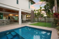 This home is situated on a double block of 810m2 and is unrivalled in proportions and elegance to anything else and also offers a once in a life time extravagance to the discerning buyer.
Providing an unsurpassed standard of living, the owners of this home have thought of everything. From the vast casual entertaining downstairs with a large bar, connoisseur's wine cellar and TV lounge opens fully to the private pool terrace. Adjoining the executive study is an artist's studio with perfect north-east daylight, while across the wide hallway is a large sound-proof home theatre.
Every necessity and luxury has been catered for in this 5 king bedroom and 4.5 vogue bathroom masterpiece. From the minute you enter, the calibre of the property is obvious! From this position it is absolutely perfect. Located meters to the breathtaking patrolled beach and due to the substantial block size your complete privacy is assured.
Additional features:
* 7 years young
* Only metres to patrolled surf beaches
* Over 80 squares on 810m2 double block
* 5 king size bedrooms, 4.5 vogue style bathrooms
* Master with huge walk-in robe and ensuite with spa
* Large sound-proof home theatre, connoisseur's wine cellar and artist's studio
* State of the art designer kitchen with butler's pantry
* Spotted gum floors, gas fire to living
* Sparkling in-ground pool with private terrace featuring a wet bar
* Enormous designer laundry, vacumaid
* Ducted air, Bose sound, 3-car garage
I can assure you that an inspection will not disappoint.