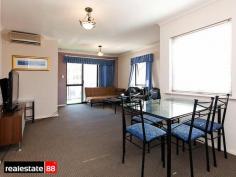 East Perth, KINGSTONE ON HAY UNIT 15/273 HAY STREET for sale From 449,000 2 1 1 Classic Kingstone on Hay Astute investor? Sit back and watch the returns fly in with this excellent new addition to your property investment portfolio! Leased to mid August 2014 at a healthy $505 per week to happy tenants, you won’t need to spend a dollar looking for a new tenant or to furnish the property when re-leasing! If you are an owner occupier, take vacant possession from August and choose whether to renovate into your dream home or live in as is! How does a GENEROUS 73sqm of internal living space set across a free flowing living, dining and kitchen area sound? Add in a prime position set back from Hay Street with only ONE COMMON WALL, a sunny but never too hot South facing aspect, a sought after complex with resort style facilities and you have quite possibly the best value 2 bedroom apartment in the entire inner city. The option for dining and entertainment will be endless for the newest resident of this fashionable superbly located complex. Enjoy lunch downstairs at the popular Bella Gina Café or head out to dinner with friends and family to Café Italia just a few metres away. With Langley Park, the Swan River, Queens Gardens and the upcoming Riverside Marina and Elizabeth Quay developments all just minutes’ walk from your new pad, your spare time will be jam packed with activities! If you don’t feel like walking, just hop on a free CAT bus just outside your front door and head into Perth CBD for world class shopping and even more dining and entertainment options! Features include: • 2nd floor South facing, 2002 built Kingstone on Hay • Spacious and sunny open plan living • Reverse cycle A/C • Secure intercom access • Secure undercover car bay • Resort Facilities: Pool, spa, sauna, gymnasium • Currently tenanted at $505pw to August 2014 • Int: 73sqm, Balc: 6sqm, Car: 14sqm, Store: 3sqm, Total: 96sqm Council: $1,264, Water: $1,086pa, Strata: $987.30pq