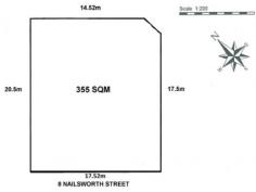 Cottesloe, 8 Nailsworth StreetProperty ID: 289599for sale $1,490,000 PRIME VACANT LAND Choice new home site in one of Cottesloe's best streets. 355sqm of land. 17.5m street frontage. Ocean and tennis club views. Elevated site. Build your dream here. hide more feature(s) Land Lot Size: 355 sqmFrontage: 17.5mZoning: