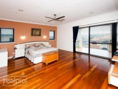 14 Kirkby Ridge, Salter Point WA When size and quality matter, this is the home for you. Ideal for large or extended families, this architecturally designed & energy efficient home offers multiple light filled living/entertaining zones over three levels. Positioned at the highest viewing point in Mt Henry Estate offering magnificent River & City Views. - Multiple large light filled living zones - Open Plan kitchen with stainless steel appliances, stone bench tops & walk in pantry - King size master suite with WIR, ensuite + Study - Generous size Guest bedroom + ensuite on entry level - Large minor bedrooms with BIR & ensuites - Parents retreat complete with lounge and kitchenette - Undercover outdoor entertaining Patio complete with kitchen, limestone paving & river views - Three viewing balconies for entertaining - Blue Gum Timber Floors & high ceilings throughout - Ducted reverse cycle air conditioning &Integrated audio system - Double remote garage with storeroom - Ample parking for additional vehicles, boat, caravan behind convenient electric gate - Energy efficient Solar Panels - Fully reticulated & landscaped gardens Enjoy the lifestyle benefits this Riverside location offers including walking distance to Aquinas College, St Pius X and Manning Primary School, Canning River, nature trails and cycle paths. Along with easy access to Manning Road, Leach Hwy, Canning Hwy and Kwinana Freeway. Owners are genuine sellers and will consider all reasonable offers. Floor plan available on request. Open by Appointment Only. Viewing will impress. Inspection Times Contact agent for details Land Size 508 m 2 Council Rates $3,103 per year Water Rates $1,070 per year Features •Alarm System•Balcony•Built In Robes•Dishwasher•Ducted Cooling•Ducted Heating•Ensuite•Floorboards•Fully Fenced•Intercom•Open Spaces•Outdoor Entertaining•Remote Garage•Reverse Cycle AirCon•Secure Parking•Solar Panels