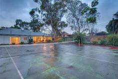 22 Stanley St Leabrook SA 5068 Offering 10-11 rooms on land approx 1600m2 with a 27.4m frontage.... The court, pool and very comfortable house is ideal for a large family wanting location for local colleges. Alternatively, the land by itself may be of similar value for a brand new house with court and pool or for 2 new substantial homes each on approx 800m2 Settlement date is flexible. Price: Contact Agent Sale Method: For Sale