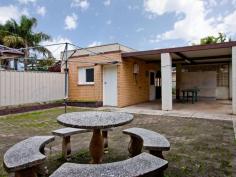 Stone fronted solid brick home of 6 main rooms. Flexible floor plan with
formal lounge, kitchen & dining, 3 bedrooms (or 2 and study), large
family room that could be an extra bedroom. 3 car carport under the
main roof. PLUS Outside
modern bathroom facilities, utility room and a HUGE MODERN GARAGE THAT
IS LINED AND AIR CONDITIONED THAT IS SUITABLE FOR THE MOTOR ENTHUSIAST,
OR RECREATIONAL PURPOSES. Great location that is close to all major facilities. NOT TO BE MISSED.
Features
Bath
Fully fenced
Gas
Internal Laundry
Secure Parking
massive garage