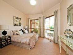 2/13 Bellara St Manningham VIC 3108 Sensational single level villa - one of only two - enjoying total
peace and seclusion in this tranquil leafy environment convenient to all
facilities just moments to public transport and close to Westfield
Shopping Centre, excellent local schools, walking tracks, parklands plus
offers easy city access via the Eastern Freeway.
Accommodation: Entrance hall, spacious living room, stylish well
fitted modern kitchen with stainless steel appliances and excellent
cupboard space, north facing casual meals/family living room opening to
delightful paved outdoor entertaining area and garden, 3 generous
bedrooms with built in robes (master with ensuite and walk in robe), 2nd
bathroom, European laundry facilities, remote control lock up garage
plus carport.
Features: Polished timber floors, gas ducted central heating and cooling, ducted vacuum, security alarm.