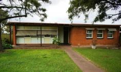 11 Wright Avenue Rare earth here, corner site just ripe for the developer or astute
investor, or perhaps the first home buyer as its just great value for
the area.
Brick 3 bedrooms formal lounge and dining plus double carport and rear
veranda, sure it needs some TLC but you make the choice, renovate or
detonate as they say!
Block size is app 792sqm so its ideal sub to council to build two new
ones here on great size allotments.
So we leave it all up to you, a nice opportunity to build your
investment portfolio, or add to the existing one, renew it as a first
home or rental property, or develop the land and sell again.