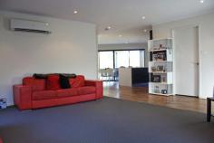 52 Branscombe Road, Claremont, TAS 7011 Nestled into a new homes area is this impressive executive style family home, full of quality appliances and sophistication. Upstairs comprises of a large living area, impressive chefs kitchen and the master bedroom complete with walk in robe and two way bathroom. Slide open the double doors and enjoy the tranquillity of neighbouring bushland from the private entertaining deck. On the lower level are the second and third bedrooms, complimented by a second living area and boasting a second bathroom with spa bath and separate shower. Also on this level is the laundry with access to the rear yard. Completing the picture is a single lock up garage with remote door and internal access, and off street parking for a further 3-4 vehicles. This is one of those homes you'll have to see to appreciate so call us today to book your private inspection of this impressive home.