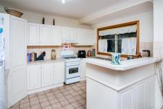 2/25 Durham Terrace Ferryden Park SA 5010 • Three spacious bedrooms • Bright lounge room • Open plan kitchen and dining area • Dishwasher • Gas space heating • Ducted evaporative air conditioning • Bathroom with bath & separate shower • Separate toilet • Covered patio area • Lock up garage • Low maintenance garden area • Pets allowed • Secluded and & secure yard This is a larger than usual court yard home!