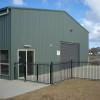 20 Frigate Way Bullsbrook WA 6084 Industrial warehouse located on a prime Corner Site of 2,475 SqMt right in the heart of the Bullsbrook Industrial Area. Bullsbrook is located 45 minutes from the Perth CBD and this site is just 50 metres from the Great Northern Highway and the centre of town. A near new 300 SqMt “Approx.” Industrial warehouse / shed made from steel, roller door access, an internal office that has ceilings, air conditioning and lighting. There is also a kitchen area along with separate male & female toilets. Fenced yard with additional hardstand/loading area & parking. The owner will consider dividing this into two separate tenancies if required.