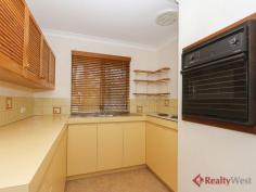 3/32 Albemarle Street, Scarborough WA 6019 FIRST HOME OPEN SATURDAY 16/8 AT 1:30PM
Terrific location, freestanding, private rear position and multiple courtyards.
NO STRATA FEES!
2 Bedrooms, Lounge, Dining, Kitchen, Laundry & Bathroom, Alfresco/Courtyard x 2, Storeroom & Carport.
* Bay window/door in lounge opening onto courtyard.
* Oversized dining area opening to second paved courtyard.
* Bay window and walk in robe to master bedroom.
* Built in robe in second bedroom.
* Ceiling fans in lounge and master bedroom.
* Quality Inverter reverse cycle split AC in lounge.
* Tiled open plan living area.
* Bathroom with separate shower and bath.
First time offered to the market since 1993, this is superb buying in a
very desirable and convenient location. Sensational opportunity to
stamp your own style on a great home along with huge potential to add
value.
* Feature limestone block garden beds.
* Side and rear timber pergola. External storeroom.
* Wide paved driveway access to a single detached carport.
* Full external barrier/security screens and doors.
BE VERY QUICK!
This home is proudly presented by RealtyWest. Call Martin Cardozo now on 0416193008 to arrange your private viewing.