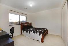 25 Callaway Blvd Sunshine West VIC 3020 Located at beautiful garden - Callaway Park off Fitzgerald Road,
Sunshine West, the site of the former Sunshine Golf Club has been
developed into a premium, master-planned community. Located
amongst over 5 Hectares of open space, wetlands and housing diversity to
suit all. This property comprises a tiled entrance hall downstairs,
formal lounge room, large open plan kitchen/family room, internal access
to double remote lock up garage and 4 bedrooms. Living space is
abundant with a teenager''s retreat/rumpus area.