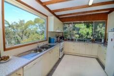 1 Ida Rodd Drive Eden NSW 2551 This big 4 bedroom two storey home is set at the edge of a beautiful bush reserve in a popular part of town. It features ocean and bush views from its upstairs living and dining rooms and the large quality kitchen. All bedrooms have built-ins with two being downstairs along with a rumpus room and 2nd bathroom. Front and rear verandahs to enjoy the outlooks, a classic bar and games room, lock-up garage and workshop area and a landscaped block with easy vehicle access into the levelled backyard. Take a look at this great family home!