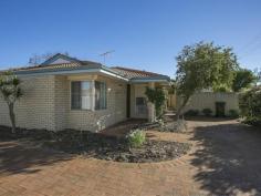 1/59 Wattle Street, Tuart Hill, WA 6060. Be a Wattle Winner ! Win
the race to secure this wonderful Wattle Street Villa. Situated in a
group of only 4 without strata management, you can live a life of peace
and quiet without the hassle of meetings and rules. With super easy
access to major transport routes ,schools and entertainment this is
without doubt, outstanding buying ! Also Boasts: * 3 Bedrooms * 1 Bathroom-Bath * 1 WC - Separate * 1 Garage * Parking for 2 more cars * Lounge Room * Dining/Meals area * Formal Entry * Gas Cooking * Air Conditioning (Older Style) * Front Courtyard * Patio/Pergola * Front Security door * External Storage * Gas Hot Water System * Pets allowed * Roller Shutters-Electric Viewing will Inspire and Delight ! Rates--Water $149.00-- Bi-Monthly - Council $1,291 per annum - Common Ins. $75.00 View Sold Properties for this Location View Auction Results General Features Property Type: Villa Bedrooms: 3 Bathrooms: 1