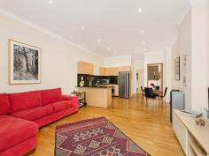 4/36 Anderson Street Alexandria NSW 2015 With a private entrance, located on the ground floor in the “Gradan Gears” factory conversion of only nine apartments on one of Alexandria's most coveted tree-lined streets, is this sensational designer apartment, oozing smart, contemporary style, a generous sense of space and plenty of natural light. Accommodation includes a large master suite with built in wardrobe, a good sized, fully tiled and well-appointed bathroom with integrated laundry, a large internal light well/atrium with fresh air flow, a sleek granite/stainless steel gas-fitted kitchen with breakfast bar sitting adjacent to combined living/dining space that is delightfully oversized with a seamless flow through sliding glass doors to the north facing private garden courtyard. Sophisticated, secure and instantly inviting, it is set conveniently between Sydney and Alexandria Parks and the wonderful lifestyle offerings of the area including chic, new cafes/eateries like The Grounds and Fratelli Fresh, the buzz of King St, Newtown and charming Erskineville village, easy access to Redfern or Erskineville stations and the Australian Technology Park, plus only 3.7km to CBD. A beautifully presented and inviting property, move in and start to enjoy immediately.