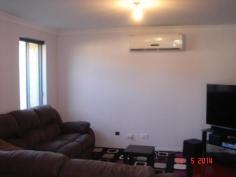 88 Stockholm Rd Wanneroo WA 6065. Owner is on the move. All offers presented. Well located oposite
lovely parklands. You can stay fit and healthy here it's all at your
door step. 3x2 with 2 seperate living area's, good floor plan, reverse
cyle split system air conditioning, security alarm. Huge double garage
lots of extra storage. Great outdoors area and very low maintenance
small garden.