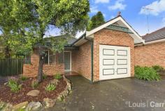 9/12 Martin Place Dural NSW 2158 the best things come in small packages! 211 looking charmingly picturesque from the moment you pull into the driveway, this adorable single-level villa is cute and enchanting all at once. a calm and serene retreat, perfect for first home owners who want to get their foot in the door of the property market, or those seeking an easier lifestyle as they get on in years, or those looking for an investment in a most convenient location. this freestanding home is comfortable and welcoming. a chic combined lounge and dining at the heart of the home enjoys an outdoor entertainment area on one side and a spacious kitchen on the other. recently refreshed and featuring new stainless steel appliances, along with dishwasher and plenty of cupboard and counter space, the kitchen is fully equipped and ready for you to cook up your favorite recipes. the two bedrooms both feature built-in robes, and the main bathroom conveniently divides the wc from the other amenities. the high ceilings create an extra sense of space and elegance, while the soft beige carpets throughout provide a cosy and homey environment. the neat yard is attractively tropical, fully fenced, and complete with garden shed. also featuring an extra large laundry, reverse-cycle air-conditioning, and an automatic garage with internal access.