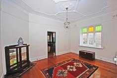 4 Penshurst St Willoughby NSW 2068 Built in 1915 this beautiful home enjoys all of the features of the Transition Period including high ornate ceilings, cedar doors, skirtings and picture rails, polished timber floors, stained glass windows, hallway arches and tessellated tiles but it features 21st Century touches including a modern, revitalised gas kitchen and two new bathrooms. Located in the cul-de-sac of Penshurst St near Penkivil St, there's nothing more convenient whilst enjoying the peace and quiet of zero traffic. Within a hundred meters are Willoughby Girls High and Primary School, fantastic city and Chatswood bus services and within strolling distance are the Bridgeview Hotel, dozens of local shops catering for every need and of course the Willoughby Leisure Centre and sports oval.