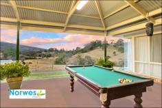  10 Bowen Mountain Road Grose Vale NSW 2753 Right at the fringe of the Blue Mountain with breath taking views to the greater Sydney city. 
 From as little as $9 per square metre will own you this 113.56 acre 
(459.600m2) block on 2 titles. Room to build your dream country estate 
on top of the hill and take advantage of those enormous views. 
Property #1. Currently sits a 16y.o contemporary home with 4 bedrooms, 2
 bathroom and a large double garage with in-ground pool and a massive 
pergola overlooking the valley. There also a massive American barn 
workshop (14.5m x 14.5m) with 3 phase power & bathroom. 
Property #2. 
Colour Bond American Barn (150m2) with own Kitchenette and Bathroom facility. 
Able to built a 2nd property on this 50.5Acre (204,400m2) STCA, Massive water catchment. 
Please call Terry on 0419 601 890 for more details 
 
Other Feature: Ducted Air Conditioning, Dishwasher, Walk-in pantry, 
Steel frame home, unlimited water + gravity feed dam, Irrigation 
watering outlet throughout the land, 2 stock loader, 2 hydraulic gate 
and Bus at the door. 
 
Vendor's Comment: Quiet and peaceful surrounds, rolling hills, amazing 
views, birds and wild life makes our home more like living in a resort. 
Breakfast on the outside Patio is so relaxing soaking up the whole rural
 aspect that surrounds us. I just love this! 