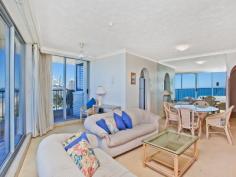Beachside Tower - Main beach - Corbett & Co BEACHSIDE TOWER -ABSOLUTE BEACHFRONT – VIEWS TO COOLANGATTA
THE BEST VIEW IN MAIN BEACH!!
Living On the Beach
3 bedroom apartment with a view from every room
Great floorplan with a wrap around balcony off the living area & master bedroom
Wake up to a magnificent sunrise every morning
No roads to cross to the beach, simply walk onto the sand and relax
270o views with only 2 units per floor
Secure car parking and lift access
Excellent holiday let returns available
The upmarket island like suburb of Main Beach lies between the Gold
Coast tourism Mecca of Surfers Paradise and the commercial locale of
Southport.
Main Beach – is bordered by the blue waters of the Pacific Ocean and tranquil waters of the Gold Coast Broadwater.
This exclusive precinct has evolved into the boutique upmarket suburb of
the Gold Coast with its highly favoured residential living.
An ultimate lifestyle where one can dine alfresco and enjoy the
company of friends at sidewalk cafes and restaurants without even
hopping into a car.