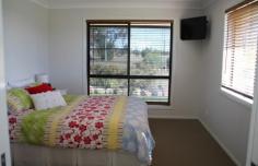 57 Saleyards Rd Millmerran QLD 4357
57 Saleyards Road – Stylish 4 b/r home – Acreage Allotment – $398
000 – Area: 5000 Square metres – This spacious 4 Bedroom brick home
(built Nov 2007), has 4 double sized b/rs, all with built-in storage,
main b/r with large w.i.r. & ensuite with double shower, toilet
& vanity, main bathroom with bath, shower & vanity, separate
toilet, large open plan living area, featuring a very modern kitchen,
with island bench, dishwasher & a large electric stove with ceramic
top. The living area also combines a dining & lounge area with wood
heater & split system a/c, formal lounge, front entry, tiled
undercover outdoor living area, incorporated under the main roof, blinds
on windows on western side, 3 bay lock-up garage, with awning, remote
roller door access, concrete slab, power connected, garden shed, 2 x
5000 gal rain water tanks connected to house, large fenced back yard
with rural outlook, established gardens, automatic sprinklers in lawn
area. This impressive home has built by a local builder, with attention
to detail, leaving nothing to do, except move in.