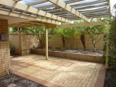 1/4 Rivett Way Brentwood WA 6153 OPEN Wednesday 13 August from 3:30 to 3:45pm Quietly located neat 3
bedroom, 1 bathroom villa. Separate front lounge, kitchen and meals
leading out to paved secure yard. Reverse cycle airconditioning, gas
point, robes to all bedrooms, security doors throughout single carport
but room to park additional vehicle. Great location close to park,
train, river and shops. Rossmoyne and Applecross High School Zones.
Available Now. Sorry no pets and no online applications accepted.
