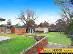 8 Greenwood Road Kellyville NSW 2155 This 5 Bed + Study home has endless opportunity for the investor or home buyer looking for a home with potential ! * A Tradie will be overjoyed to own this home on a very rare 1214 M2 manicured and landscaped block With Side Access, Carport and Massive Shed located in the village * You'll think you are living on acreage. * Stunning Kitchen with 40mm stone overlooking meals and the outdoors * Formal Lounge and Dining * 5 Generous Bedrooms plus study * Master Bedroom with ensuite and Wall to wall mirrored robe * 3 Exquisitely detailed, renovated bathrooms and laundry * Polished porcelain tiles and new plush carpet * Ducted Air-conditioning, Pergola, Storage Sheds and Cubby * Lots of Storage and lots of potential * Perfectly Located Near Buses Schools and Shops * Don't wait: Call James On 0438 661 425 Now For Further Details Features Fenced, Undercover outdoor area, Cubby hut.