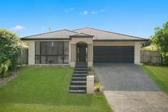 16 Glasswing Drive, UPPER COOMERA Sunday 17th August, 2014 12:00pm to 1:00pm
This distinctive split level brick and tile
residence's contemporary design, brilliant location and sensational
style offers a lifestyle living geared to today's busy schedules.
Located in a family-friendly neighbourhood of Upper Coomera, the
property is only minutes from parkland for play, a selection of quality
schooling options private and public, shopping and dining, the Coomera
train station, the M1 that connects Brisbane CBD and the Gold Coast CBD
and the impending Coomera Town Centre (Westfield).
Loads of style and immaculate in presentation, the wide entrance hallway
introduces a generous formal lounge and office/fourth bedroom,
naturally light-filled with oversize windows.
Soaring ceilings throughout add a contemporary touch through to the
generously proportioned living and dining room served by a sleek,
well-equipped kitchen with double benches.
A spacious, stunning main bedroom with built in robes and designer
ensuite with double vanity is complimented by two other bedrooms with
built in robes and a trendy second bathroom.
Stacker doors leading off the main living welcome an under-roofline
alfresco ideal for indoor/outdoor entertaining. Meticulously maintained
gardens further enhanced by a flat, private rear yard envelope the home
offering plenty of spaces for pets and play.
Other features include reverse-cycle air-conditioning (living and main
bedroom), separate laundry, servery window and automatic double lock-up
garage.
Seller is committed elsewhere, an exciting opportunity awaits..