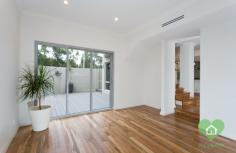 110 Lawler Street Subiaco WA 6008 White Hot!
This elegant and modern town home packs a punch once you step through
the door. It offers loads of northerly light, a spacious well
thought-out layout, new quality fit-out, secure double parking, decked
outdoor entertaining area and all on a Green Title in one of Old Subi’s
most loved streets. When compared to buying an apartment of similar size
and fit-out this makes excellent buying - be it as a home or an
investment – and... did we mention it was Green Title??
Location:
This property is situated in one of Subiaco’s favourite streets, on
the northerly side. It is within metres to the bus stop and Daglish
train station and a short walk to parks, cafes, restaurants, shops and
all the fabulous facilities on offer in Subiaco. It provides easy
access to UWA, the city and the river, hospitals and the freeways north,
south and east. Walk score 77!
Features
3 bedrooms 2 bathrooms (one ensuite) Powder room 3 WC's Lounge Open plan living/dining/kitchen Laundry Double garage Decked courtyard Features: Solid timber floors downstairs Stainless steel balustrading to solid timber staircase Samsung ducted reverse cycle air conditioning Brand new kitchen with stone island bench, double sink, gloss white
cabinetry, walk-in pantry, integrated Liebherr fridge/freezer,
microwave recess, glass splash back, ASKO five burner gas cook-top,
range-hood, electric oven and dishwasher Carpeted bedrooms Master bedroom with fitted built-in robe and balcony; ensuite with
separate bath and shower with frameless glass screen and double vanity Large, sunny balcony off Master bedroom Stone tops and floor to ceiling tiling in all bathrooms Bedrooms 2 and 3 with built-in robes Ducted vacuum system Visual intercom system Laundry with good storage and direct access to the outside North facing decked courtyard Automatic reticulation