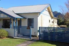 11 Church St Gloucester NSW 2422 "Coppers Hill" A convenient location is just the start of this feature packed house located opposite the police station. Aptly named “Coppers Hill” this house is currently operating as a 3 bedroom accommodation facility with the owner residing at the rear of the fully renovated premises. It can quite easily be opened up into a 4 bedroom house with 4 bathrooms. The position is great with views of the Bucketts Mountains, rear lane access and an appealing street frontage just a short walk from the shops.