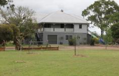 384 Millmerran-Inglewood Rd Millmerran QLD 4357
Large fully refurbished 4 bedroom home.
UPSTAIRS- 2 bedrooms 1 with built-ins, both with rev cycle A/C. Formal
lounge with rev cycle A/C and fireplace. New kitchen w/- walk-in
pantry, elect wall oven, ceramic cooktop, dishwasher and adjoining
dining room. Main bathroom with vanity & shower over bath. Linen
cupboard with laundry chute. Sep toilet. Sep office.Front verandah.
DOWNSTAIRS– 2Bedrooms with built-ins. Laundry, toilet, vanity and
double shower combined. Linen cupboard. Large rumpus room with bar.
Outdoor entertaining area attached. All this on approx 21Ac. Fenced
into 3 paddocks. 1 dam, bore pumping approx 1000Gal/Hr & 2 troughs.
25000Gal rainwater & town water connected. Outdoor storage area
& cubby house. Chook run, dog run & fenced house yard. Single
remote access garage. Large 8m x 13m shed on slab with power. 3 roller
doors, 6m x 6m skillion attached. Established low maintenance gardens.
This is a rare opportunity to purchase lifestyle acreage within the town limits. A must inspect property.