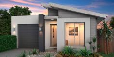 Hampden 126 , Eden NSW 2551 This modern design features three bedrooms, where a walk-in-robe is provided to the main bedroom, plus bedroom three is versatile and can be turned into a private study. The rear of the home is made up of the large open plan kitchen, dining and family area, which opens up to the outdoor alfresco. Complete with a single car garage, the Hampden is the perfect solution for your narrow allotment. This design is also available in larger 140 and 152 sizes.