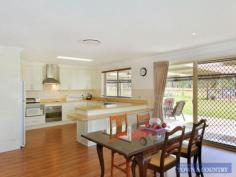 11247 New England Highway, ARMIDALE NSW 2350 * Approximately 6 years young and featuring a solar passive design with open plan living & north facing windows. * Located (approx) 7km from town center on 5 Acres (approx) with feature brick entry & tree lined drive * Country style kitchen with Asko dishwasher, Smeg oven and rangehood. * Norseman wood heater in main living area. * Ducted reverse cycle air conditioning throughout home. * Large hallway & formal entry a feature. * 4 double beds all with builtins, main with ensuite & walkin. * 5th bedroom is a double in size and could also be a home office. * Media room or 2nd living gives the kids room to move. * Double lock up brick garage with undercover breezeway to house. * Large main bathroom including a huge bath tub. * Fencing in excellent condition, all internal & external fencing stock proof. * Western undercover BBQ area w cafe blinds.