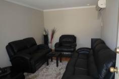 19/267 Main Street, Osborne Park, WA Looking for a 2 bedroom Villa which gives you a bus at the front door,
closeness to North and South freeway entry and exits, Stirling train
station, Main St cafe strip and shopping center???
This delightful 2 bedroom villa has floating floorboards to both
bedrooms & living (except kitchen and meals which are tiled).
Good sized main bedroom and carport to front door.
Tenant on periodic tenancy at $700 per fortnight.
willing to stay if possible.