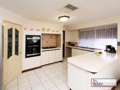 5 Seacom Ct Morley WA 6062 If you are a Tradesman needing space for your Treasure or a Family searching for everyday pleasure, this immaculate property has been impeccably cared for with the most fastidious of attention to detail since 1990. A gorgeous residence with a long list of recent upgrades to take full advantage of, there will be plenty of opportunities to create many happy memories in this home that offers a variety of living alternatives both inside and out. With Multiple living zones available for the lucky new owners, careful consideration has been given to offering generous room sizes where there will be something for everyone to enjoy. Specific Features of this meticulous home include: 4 bedrooms master with walk in robe and private and renovated ensuite Fully renovated main bathroom and laundry – with floor to ceiling tiling Spacious formal lounge and dining area now used as a Bar zone Huge family room flowing from open plan living zone overlooking outdoors Large central kitchen with shopper’s entry and near new appliances Brand New Carpets to all rooms except third and fourth bedroom Massive rear double garage with plenty of space for tools and toys Double Carport with drive through access to rear Stunning and spacious covered entertaining Private rear play zone currently with fake turf Brand new ducted evaporative air conditioning throughout and reverse cycle AC systems in living, master and second bedroom Full privacy and extra security added to each window with electric shutters This property is also fitted with solar panels so say goodbye to the pricey electricity bills!