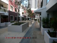 17/474 Murray St Perth WA 6000 Modern Fully Furnished & Equipped
DESCRIPTION Spacious
apartment with excellent furniture and equipment. Located in the heart
of the city walking distance to cafes, restaurants, theatres and maybe
even your workplace. Free Cat bus at the front door and train station
close by. ACCOMMODATION First floor, single level with living
that opens out onto a huge balcony, fantastic kitchen with big walk in
pantry, dining area, master bedroom with ensuite and walk in robe, main
bathroom and laundry with washing machine and clothes dryer, second
bedroom/study fitted with desk and sofa bed. Both bedrooms also open out
onto the balcony. This is a security building with remote intercom entry. It has its own parking bay in the lock up basement car park. AGENT'S COMMENTS The
minute you walk into this apartment you'll feel right at home and the
location is just so convenient. The design is spacious, free flowing and
very liveable. We are looking for suitable tenants who will appreciate
what this home has to offer, preferably for a 6 to 12 months lease but
this apartment will be available long
