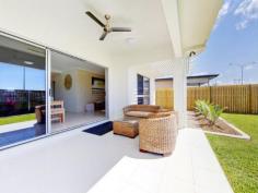 Burdell, QLD 4818 Surrounded by parkland and all the advantages of a brand new estate, this home nestles itself as the quiet achiever with the perfect balance of lifestyle and luxury as your open plan living area cascades space into every room. Located 10 minutes north of Townsville CBD, you will be spoilt for choice with 15 pocket parks, a 33 hectare Central Park, 330 hectares of open space & a marathon 42km of running, walking & cycling paths! You will discover wandering paths, state-of-the-art play equipment and perfect facilities for parties, picnics and exercise. Shop seven days a week at Stock land North Shore, catch up for lunch or a coffee at Cafe Millie J & Co, or treat the kids with a trip to McDonalds. Locals enjoy a host of modern conveniences including, Medical Precinct, Town Square & weekly farmers markets. This is just the beginning, a tavern & entertainment precinct are coming soon! Crisp lines and designer finishes capture your eyes. Complemented by smooth colors and spacious living areas. With the kitchen and dining overlooking the covered entertaining area, the open plan living creates the perfect backdrop for your next birthday or family event. This home features: • Four Bedrooms & Two Bathrooms • WIR & Ensuite to Main • Split Air Conditioning Throughout • Tiles to Living, Patio & Porch • 2700 High Ceilings & Security Screens • Fully Fenced & Landscaped with Irrigation system, • 50 year Structural & Termite Warranty • Double Remote Garage