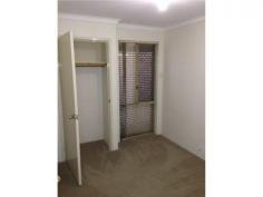 3/6 BENPORATH STREET BURSWOOD WA 6100 This villa is close to Crown Casino, Transport, Schools, City and Victoria Park cafe strip. Convenience is everything.
Easy care 3 bedroom with one Bathroom with separate toilet villa. Air
Con in the Lounge and Master bedroom for those hot and sweaty summer
nights.
Roller Shutters at the rear of the property. Paved Back yard with
Easy care garden. This villa also has electric solar panels as well.
3 Bedroom 1 Bathroom, roller shutters, Air Con in Lounge and Master Room.
Solar electricity panels.