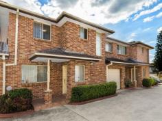 7/40 Elizabeth Street Granville NSW 2142 AUCTION THIS SATURDAY !"IMMACULATE 3 BEDDA - WALK TO STATION!" Buyers Range Offers over $530,000 We invite you to come & inspect this fantastic 3 bedroom townhouse. With not a cent to send approximately only 700m walk to granville station. This is truly a rare find. Features include: * 3 great size bedrooms, all with builtins * Gas cooking, separate lounge & dining, totaling 3 toilets * Large main bedroom with ensuite & builtin * Tiled floors downstairs, new carpet upstairs * New oven, new hot water system, new blinds, freshly painted * Alarm, remote control drive through garage, parking for 2 * Private sun drenched grass court yard * Small complex of 8, walk to TAFE, Woolworth's & station * Genuine sale & great opportunity. Don't miss out! Strata $367 Water $300 Council $300 Rent $470