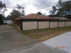 23 Kanangra St Redbank Plains Qld 4301 ENERGY EFFICIENT HOME! For Lease From the moment you step inside you will feel the warmth and instant appreciation of what this home has to offer. Featuring three good sized bedrooms – two with built-in robes with mirrored doors. The large eat-in kitchen has a new stove and plenty of cupboard space. Plenty of room to move in the spacious AIR-CONDITIONED lounge room. Beautifully renovated bathroom with large bath-tub and separate shower. Other noteworthy features include 3.8 kw SOLAR PANELS (limited or no power bills), security screens, garden shed, fully fenced yard, single carport and PETS on application. Call our office today to book an inspection.