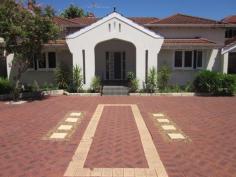 23 Wattle St South Perth WA 6151 Come to our home open Saturday the 9th of August 12pm to 12.40pm Neatly presented 3 bedroom, (plus study area) 2 bathroom character home situated on a prime 670sqm block. Front and Rear access. Renovate or Bulldoze. This pretty family home features a formal entry, an elegant formal lounge room has a gas fire place with mantle, gorgeous lead light doors and recessed windows , high ornate ceilings and picture rails. Formal dining room. Spacious country kitchen opens to meals and family room that flows to entertaining area with pergola. Double garage off sealed rear lane way, single carport plus extra parking at front. Garden shed/workshop. Comfy as is and worthy of your renovation . Good tenants happy to stay on. Prestigious street, quiet handy location close to Schools, shops, park and handy for the City, Curtin University and transport. Your opportunity to get into this family orientated suburb. Call us now for more details.