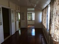 7 Hume St Boonah QLD 4310 Inspections Inspections by appointment only. This
highest home has been left in the original condition and is ready for
your own touches. The floors are polished Hoop Pine, with V.J walls and
ceilings. Original doors throughout including double Bi Fold doors.
Original combustion stove with the kitchen and bathroom both in good
condition. The home can be lived in as is, or would be perfect for
renovation. The home feels like a home from the moment you walk in the
door. If you are a lover of the Queenslander this home is for you.