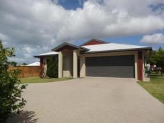 14 Lemon Grove Bowen QLD 4805 AS GOOD AS IT LOOKS Beyond the long driveway and timber gates, this invitingly private residence is tucked away off the street yet still centrally located. It is only a few minutes to the golf course, beach, Woolworths Centrepoint Plaza, Mullers Lagoon and CBD. Would definitely suit the 'new home' buyer, this modern property is immaculately presented yet still exudes that homely, comfortable feel. * Low maintenance block construction built by local well respected builder * Fully air conditioned * Spacious open plan lounge/dining/kitchen area all tiled * 2nd separate sitting/lounge area with glossy timber flooring * Kitchen is modern with plenty overhead cupboard and bench space * 4 carpeted bedrooms all with built ins + office * Main bedroom features large ensuite in classic black and white * 2nd bathroom in fresh, neutral colours with deep bath and separate shower * Tiled patio at rear for entertaining * Plenty of room in back yard plus 7m x 3m shed with 2 mtr storeroom * Fully fenced. All in all, a well designed modern home that could be all yours! Stylish living ideal for the family in a great location. Arrange to inspect this one today.