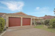43 Nagle Crescent Blue Haven NSW 2262 Full Description : OPEN HOUSE 30/08/2014
11:00am-11:30am
Don’t go past this modern single level brick veneer home which consists
of 3 bedrooms all with built ins, spacious 3 way bathroom, separate
formal lounge and dining, lovely kitchen with dishwasher and plenty of
cupboard space, pergola is fully enclosed and can be used as a rumpus
room, double lock up garage, two air conditioners, alarm system, all
windows with automatic shutters, neat and tidy backyard. All situated in
a convenient location just minutes drive to the Freeway, shopping
centre and schools nearby.
E.& O.E. Whist every care has been taken in producing the above
information, no warranty is given or implied as to the accuracy.
Prospective purchasers are required to take such actions as necessary to
satisfy themselves in this respect.