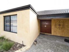 3 Euston Link Bertram WA 6167 You will love this great family home located close to all amenities which is retained above street level for visual impact and privacy. Through the double front doors is a separate entrance hall, to the left is the spacious master bedroom, ensuite with a Roman bath and vanity. To the right is the enclosed Theatre room with bi-fold doors, perfect for entertaining friends. The modern kitchen has lots of cupboard and bench space, island bench, double sink, microwave shelf, double pantry, raised oven, gas cooktop, extra large fridge space and dishwasher. The kitchen overlooks a large dining area and family room with 2 separate sliding doors for access to the patio area.