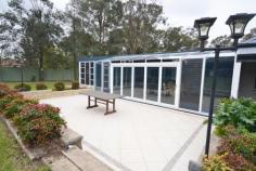It’s not every day you come across such an impressive, architect
designed, large family oasis, all situated on 3.1 flat usable acres.
As you are welcomed by a circular drive entry your immediate attention
will focus on the semi glaze industrial sized windows which surround the
home with plenty style yet filter so much natural light throughout the
home.
Just to name a few features this property has to offer: 5 bedrooms PLUS
an office, several spacious living with vaulted ceilings, plus a glass
roofed sunroom, air conditioning and fireplaces and a central open
planned kitchen.
20x15m machinery shed with mezzanine storage and heavy lifting
capability. Car parking also extends to a separate 4 car shed.
An outside pool house/gym + covered BBQ area overlooking an in-ground
swimming pool.
Plus the property is also connected to town sewer and town water.
Sure to impress, contact our sales staff for a private inspection of
this home.