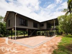 275 McMinns Dr McMinns Lagoon NT 0822 Semi rural retreat close to all amenities. C-Vue Property Group is very happy to be presenting this practically brand new, fantastic example of true NT living. Being elevated with well positioned louvers allows for air to move over, under and through the house so you won’t need to have the air conditioning on more than is necessary. The giant balcony overlooking the tropical bushland and in ground saltwater pool means you won’t be spending a whole lot of time indoors anyhow! Features include: - Semi-furnished. - 5 Large bedrooms with air conditioning,fans and built in robes. - Two of the bedrooms with queen beds, one with 2 single beds. - Open plan kitchen including stone benchtops, big stainless fridge and dishwasher. - Large lounge dining area with a big super comfy six seater couch. - Floorboards throughout. - Big saltwater pool. - Huge under-house area for entertaining or storing a boat or four. - Tiles and well fitted bathroom and laundry downstairs as well. - Fully fenced and reticulated. Call Alistair on 0403 131 178 today to arrange a viewing.