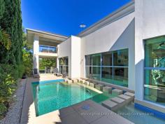 2131 Riverside Drive, Sanctuary Cove Delightful young open plan home with plenty of natural sunlight in a parkland setting.
*Plenty of windows, high ceilings, tiled living areas *Master suite, big balcony, ensuite & walk in robe *Bedroom 2 upstairs with ensuite & robes *Guest suite with own entry on ground level *Bedroom 4 at the rear with ensuite & robes *Neutral kitchen with plenty of bench space *Separate lounge or family area *Casual meals and lounge area *Undercover patio with alfresco dining area *Inground private fully fenced pool *Garaging for 2 cars & 2 buggies. *Owner flexible on inclusions