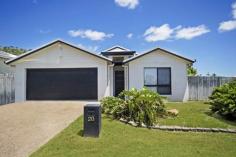 Mount Louisa QLD 4814 Contemporary style modern home offers convenience to day care, school and new shopping complex. Master bedroom with ensuite and walk-in robe Open plan living, dining and kitchen All the bedrooms are fully air-conditioned and have built-in robes Rear patio great for entertaining Modern kitchen with servery to patio and dishwasher Double lock-up garage with remote control Fully fenced 641m2 allotment with double gate access to the back yard